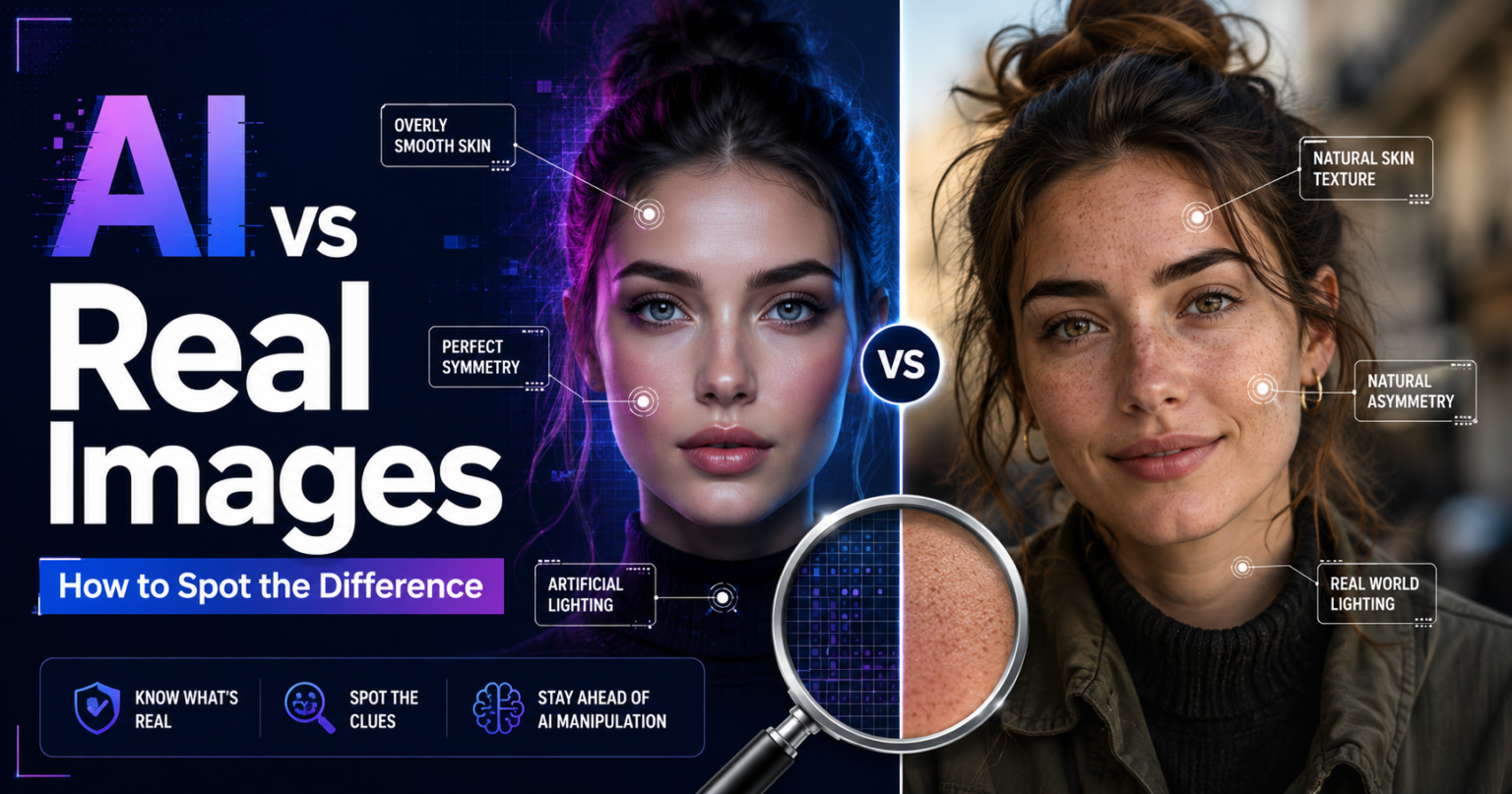 AI vs Real Images: How to Spot the Difference